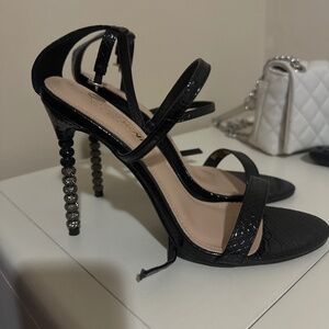 Fashion nova black heels